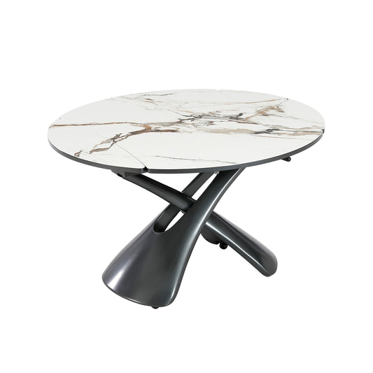 Accommodate Coffee-to-Dining Table - White
