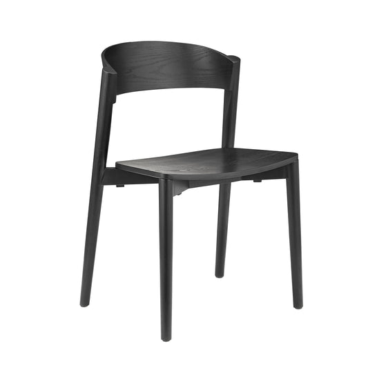 Arbor Stacking Dining Chair - Black Bentwood