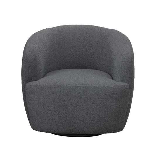 Aspen Swivel Chair - Charcoal