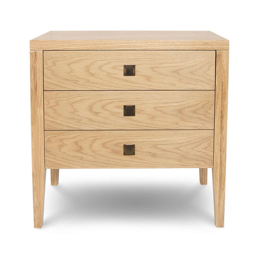 Wooden dresser with three drawers 